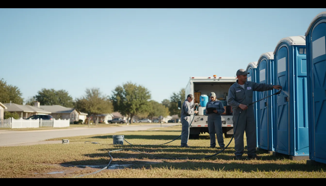 Long-Term Portable Toilet Rental in Port Lavaca, TX near me